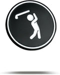 Bogey Bros Golf Ball Markers – Novelty Golf Ball Markers with Durable Enamel Finish, Funny Golf Marker for Golfing & Putting Green, Fun Golf Markers for Professionals & Amateur Golfing