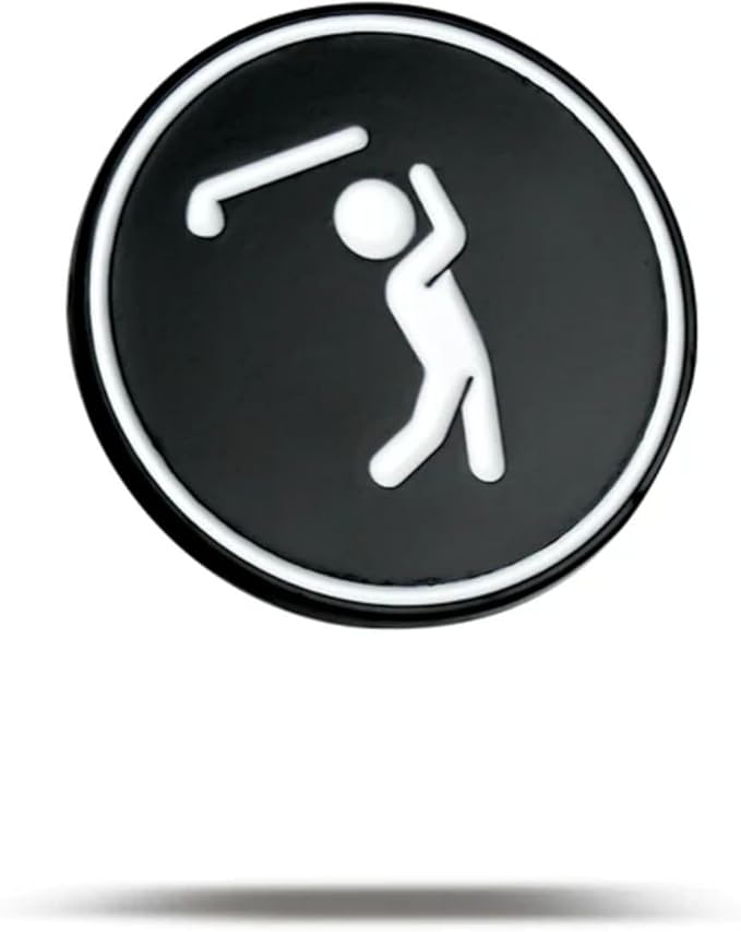 Bogey Bros Golf Ball Markers – Novelty Golf Ball Markers with Durable Enamel Finish, Funny Golf Marker for Golfing & Putting Green, Fun Golf Markers for Professionals & Amateur Golfing