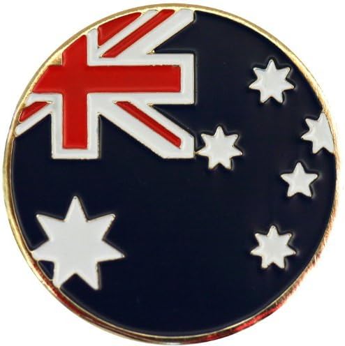 World Flags Golf Ball Marker and Matching Hat Clip