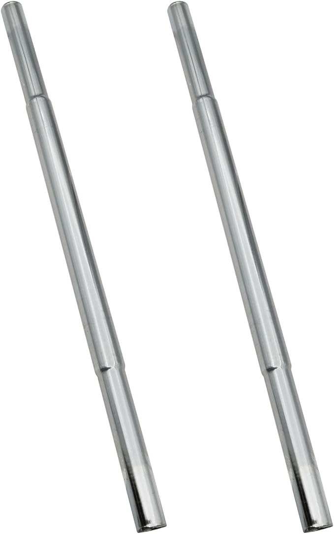2 PCS Golf Club Extensions Steel Shaft 12.2Inch Golf Putter Shaft Extension for Iron/Wooden Golf Repair and Replacement of Equipment Parts