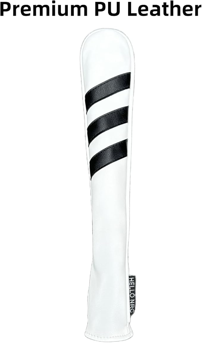 Golf Alignment Stick Cover - Chilxe Alighment Stick Headcover Head Cover - Synhtetic Leather Alignment Stick Holder - Basic Golf Accessories