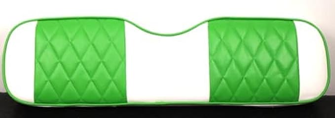 Huskey Parts Company Lime Green Front Seat Cover Diamond Stitching Club Car Precedent Golf Cart 2004+