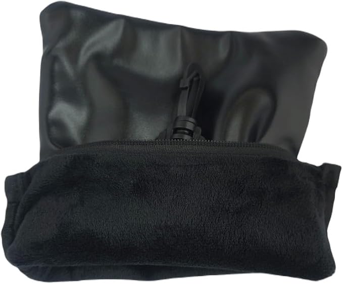 FAR&STRAIGHT Multifunctional Golf Accessories Pouch – 3 Zippered Compartments for Golf Tees, Balls, Markers & Personal Items | Clip-On Bag for Easy Attachment to Golf Bags