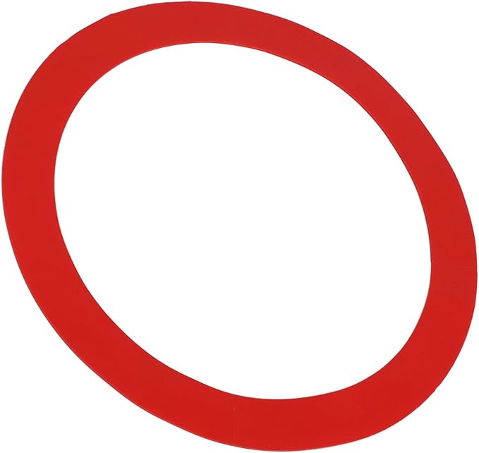 Golf Practice Target Rings, Putting Chipping Training Circle Ultra Thin Silicone Vibrant Indicator for Golf Training (Red Small Circle 50.5cm)