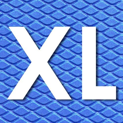 ProsourceFit Exercise Balance Pad – Large Cushioned Non-Slip Foam Mat & Knee Pad for Fitness, Stability Training, Physical Therapy, Yoga 15"x19", Blue
