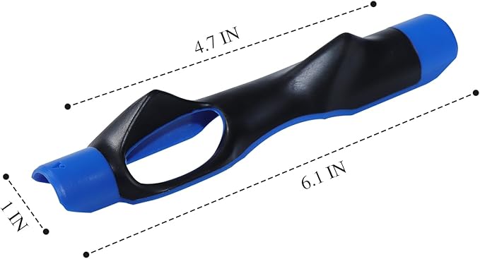 Golf Grip Trainer Attachment for Kids and Woman Beginner Training Equipment for Improving Hand Positioning on Golf Club Right Handed Golf Swing Trainer 6 Inches
