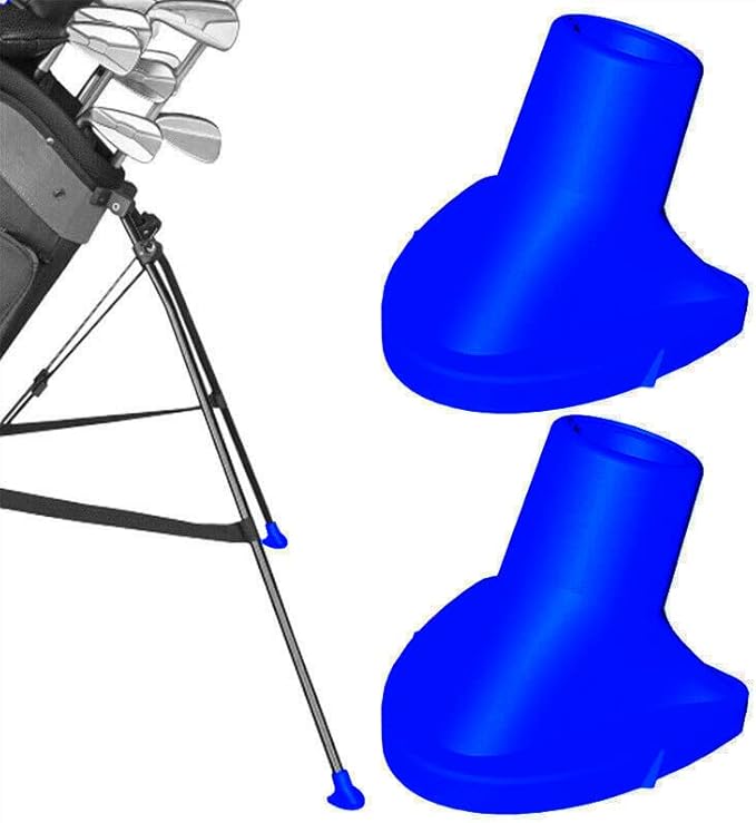 Replace Upgraded Version Blue The Golf Bag Stand Replacement Feet(2Pack)