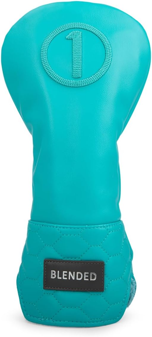 Golf Club Head Covers, Driver Covers Fariway Wood Covers Hybrid Head Covers 3 Wood Headcover Leather Golf Headcover with Number Tag for Scotty Cameron Odyssey Taylormade