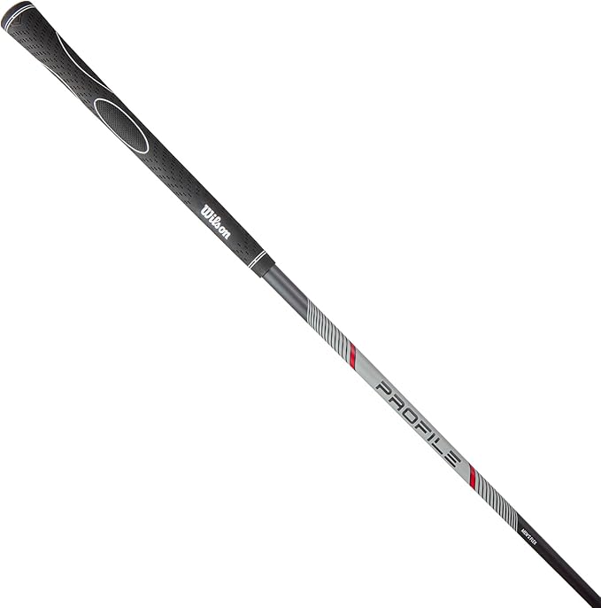 Wilson Senior Profile Complete Golf Set with Cart Bag - Right Hand, Senior, Red/Black/Silver