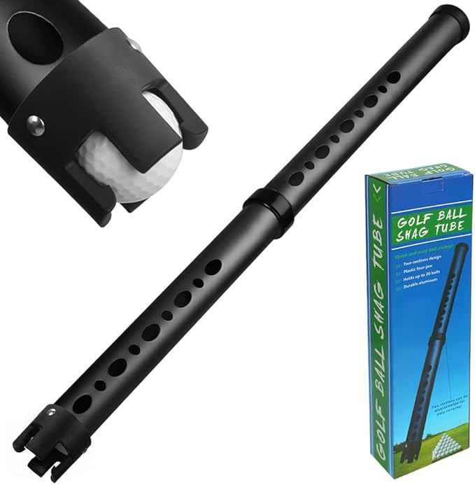 Golf Ball Retriever, Aluminum Golf Ball Picker Upper Tube