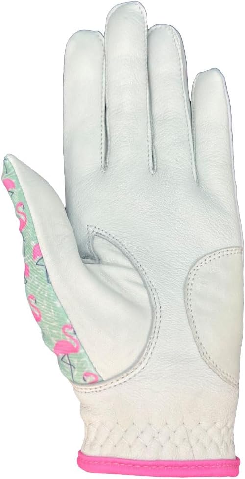 Giggle Golf Women's Golf Glove - Adjustable Strap, Left Hand Gloves for Women