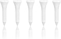 Wooden Golf Tees 3-1/4", 2-3/4", 1-1/2" Available,100 Count (Natural Color, White, Black, Blue, Red, Pink)