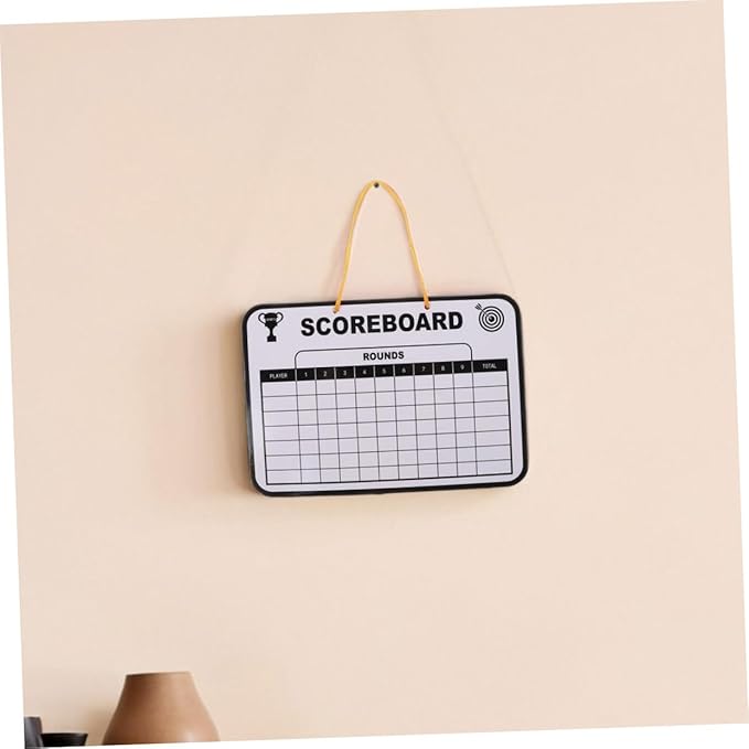 SUPVOX 2pcs Double Sided Dry Erase Golf Scoreboard for Portable Reusable Writing Board for Indoor and Outdoor Training Lightweight Message Board for Enhanced Learning and Score Tracking
