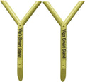 Golf Club Stand | Pocket Sized Lightweight Pocket Size Holder for on the Course | Made in USA | Top Accessory for Clubs Great for Golfing Gifts | 2 Pack