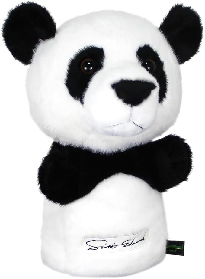 Scott Edward Golf Club Cover Fit Well for Driver or Fairway Wood Golf Club, Funny Cute Animal Design Soft Functional Golf Headcover Stylish Protection for Your Clubs for Men and Women