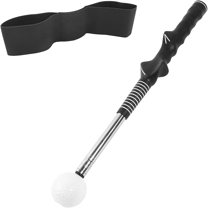 Professional Golf Swing Trainer and Golf Grip Trainer | The Ultimate Golf Training Aid for Practice, Chipping and Putting, Improve Your Consistency and Accuracy