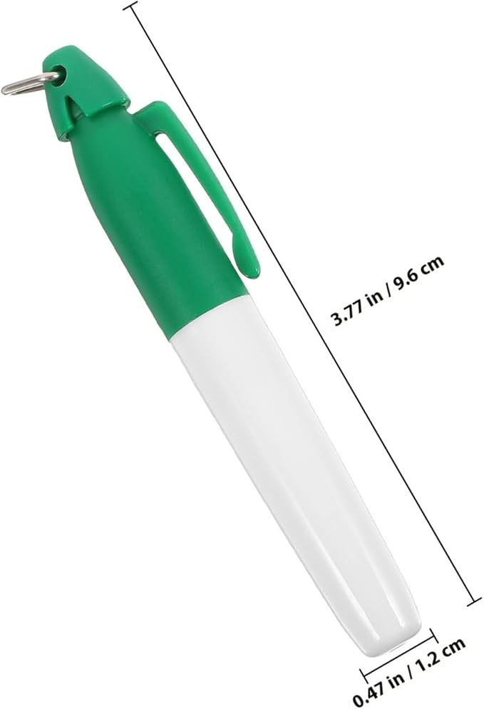 4pcs Golf Ball Marker Pen Plastic Drawing Marking Tool for Golf Ball Line Alignment Green Use Golfing Supply