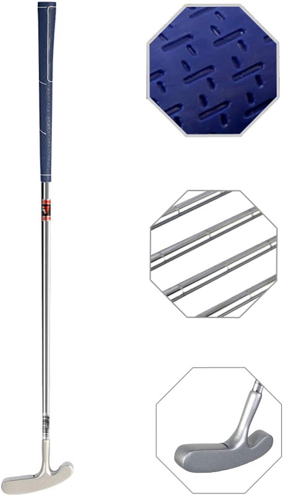 Two Way Junior Golf Putter Stainless Steel Kids Putter Both Left and Right Handed Easily Use 3 Sizes to Choose Freely for Kids Ages 3-5 6-8 9-12