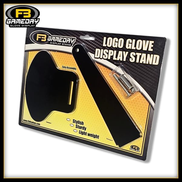 Collectible Glove Display - Mount or Desk Stand Adjustable Hands Floating Ideal for Football Receiver & Lineman, Baseball, Soccer Gloves