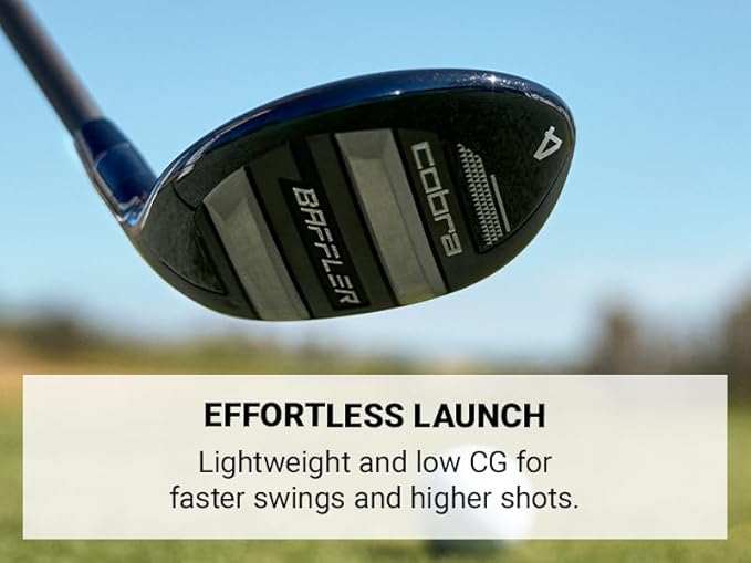 Cobra Golf Men's Baffler Hybrid Iron Set (4H, 5H, 6-PW)