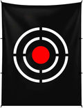 Gagalileo Golf Target Cloth: Protective Net Portable Easy Setup with Ropes Indoor Outdoor Practice All Golfers Training Accuracy for Backyard Garage