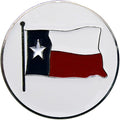 USA Flag Golf Ball Marker with USA Flag Hat Clip
