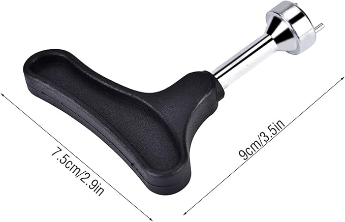 Spike Wrench for Golf Shoes, Golf Shoes Replacement Spikes Tool with Comfortable Grip Golf Shoe Spike Softspikes Remover for Spike Shoes
