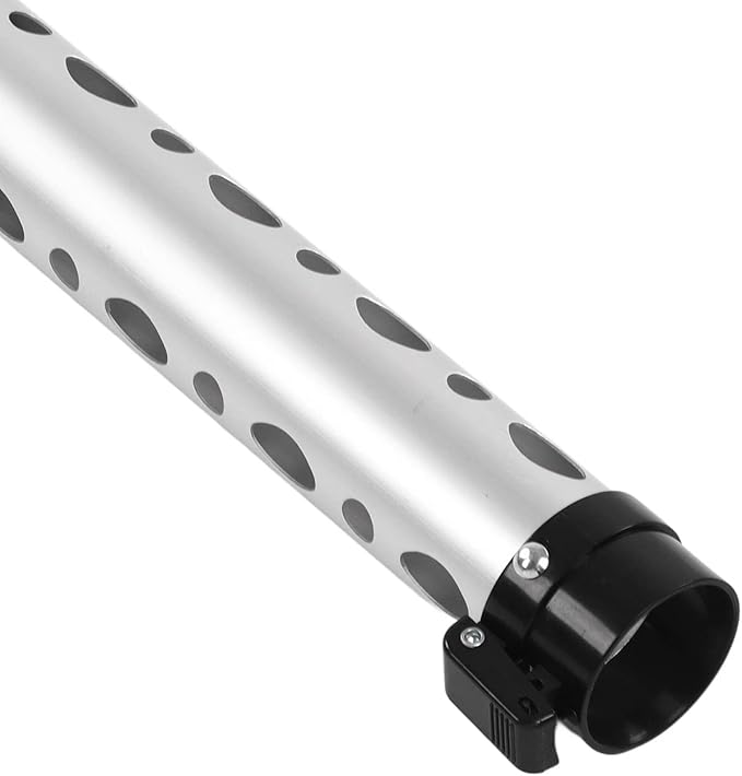Golf Ball Retriever Tube, Aluminium Alloy, Holds 23 Balls, Picker for Outdoor Use - No More Bending Over, Easy Press Collection, Durable Practice Accessory