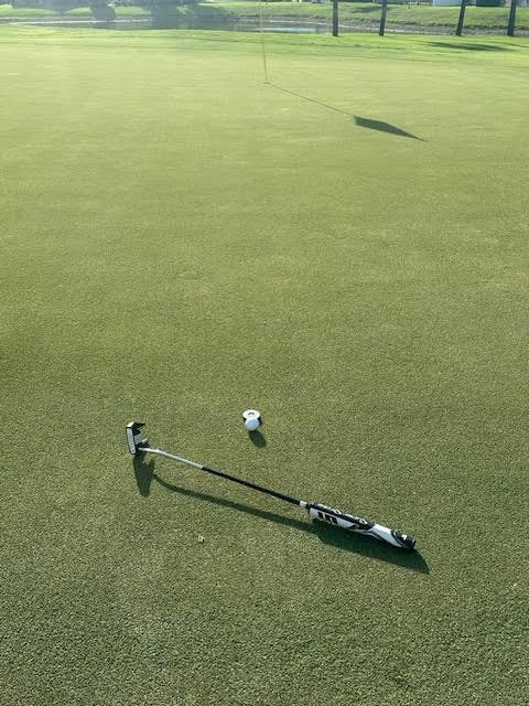 NoBogeys Precision Aluminum Green Reader - with Magnetic Back - Pocket Size, Accurate Putting Aid for Golf - Heavy Duty Metal Ball Marker