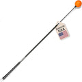 Orange Whip Golf Swing Trainer Aid Patented & Made in USA for Improved Rhythm, Flexibility, Balance, Tempo, and Strength *American Made*