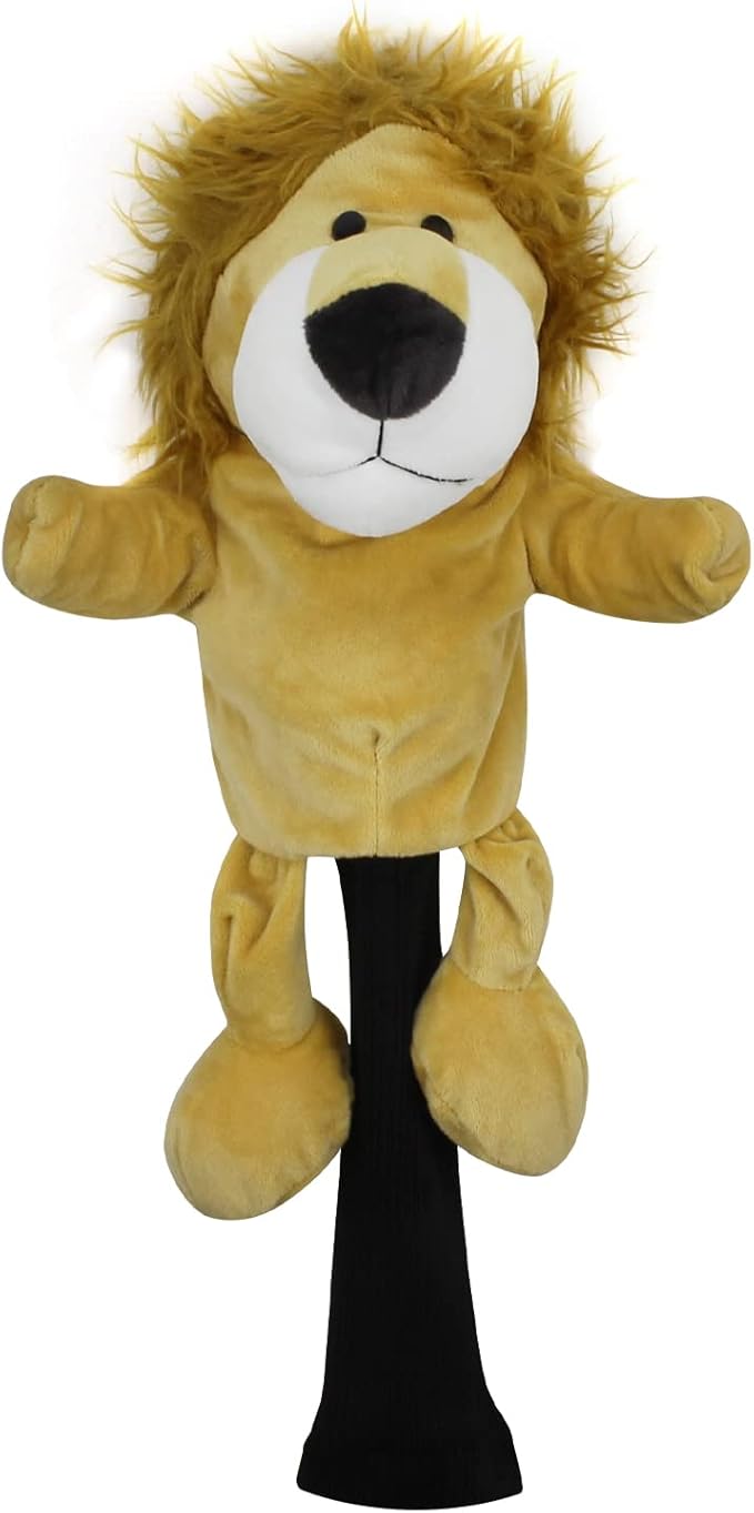 Scott Edward Golf Club Cover Fit Well for Driver or Fairway Wood Golf Club, Funny Cute Animal Design Soft Functional Golf Headcover Stylish Protection for Your Clubs for Men and Women