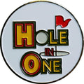 Hole in One Golf Ball Marker with Matching Hat Clip