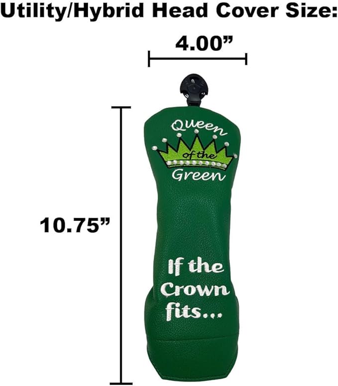 Giggle Golf Utility/Hybrid Head Cover, Colorful Club Covers for Men & Women