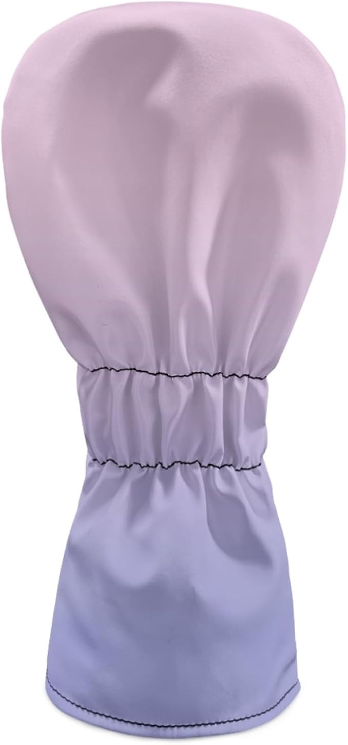 Golf Club Head Covers for Club Protective, Waterproof PU Leather Driver Fairway Wood Hybrid Head Cover