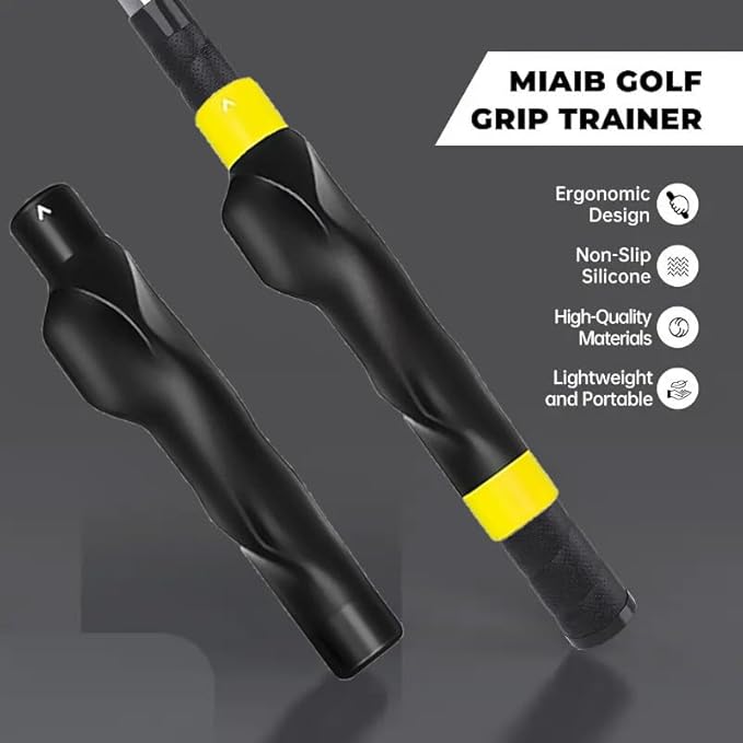 2Pack Golf Grip Trainer,Golf Training Aid Grip Trainer Club,Training Grip Right Hand, to Help Train Correct Hand Position