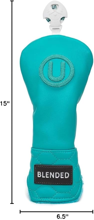 Golf Club Head Covers, Driver Covers Fariway Wood Covers Hybrid Head Covers 3 Wood Headcover Leather Golf Headcover with Number Tag for Scotty Cameron Odyssey Taylormade