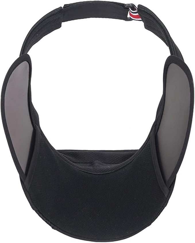 Sun Visor Hat for Women and Men - Retractable Brim Sport Hat, Summer Golf Tennis Running Beach Hat with Ponytail Hole
