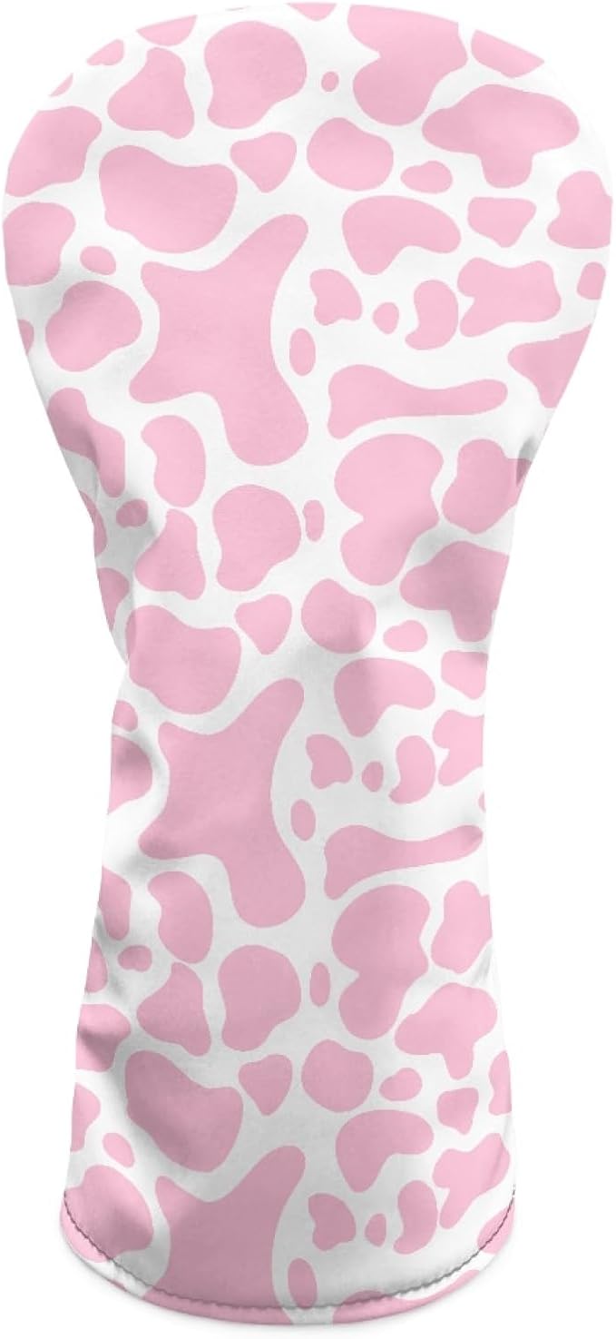 Golf Club Head Covers for Club Protective, Waterproof PU Leather Driver Fairway Wood Hybrid Head Cover