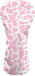 Golf Club Head Covers for Club Protective, Waterproof PU Leather Driver Fairway Wood Hybrid Head Cover