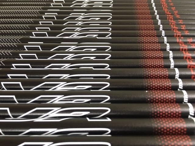 New UST Mamiya Pro Force V2 Black HL Driver Shaft with Grip & Adapter Installed