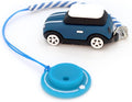 3D OM Golf Tees Hanger, Mini Silicone with Guide Ring, Stylish Cute Adorable(Blue)
