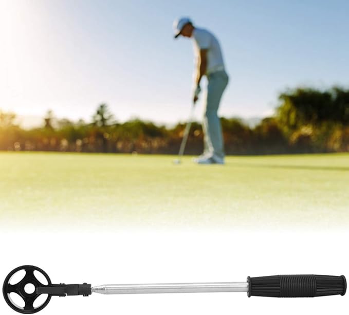 Portable Telescopic Golf Ball Retriever, 2m Extended Length Lightweight Pickup Tool with Automatic Locking Scoop for Water Hazards and Rough