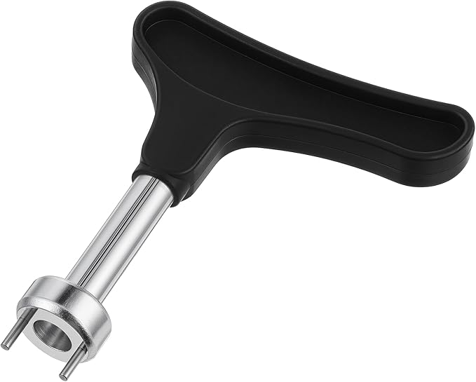 Stainless Steel Golf Shoe Spikes Wrench, Golf Spike Removal Tool, Golfs Ball Spike Replacement Tool with Comfortable Grip