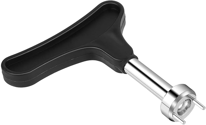 Mozeat Lens Golf Shoe Spikes Wrench Stainless Steel Multifunction Golf Shoes Cleat Wrench Adjustment Cleat Key Universal Spike Shoes Replacement Tool