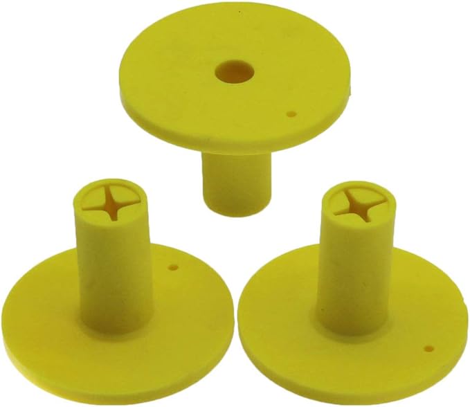 Golf Rubber Tee Holder Set for Golf Driving Range Tee Practice Tool Pack of 5