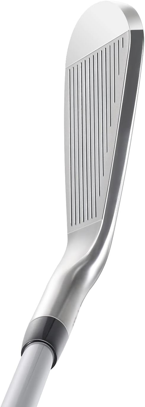 COOLO Graphite Golf Irons, Provide More Speed and Control, Beginner/High Handicap/Seniors/Ladies, Reduced Strain on Elbows and Wrists, Right&Left Handed