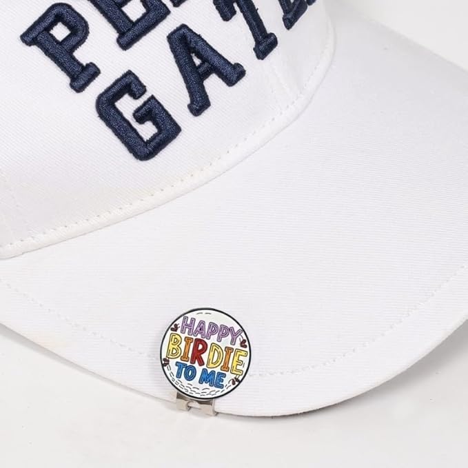 Funny & Unique Golf Ball Markers with Hat Clip – Food & Fun Icons – Perfect Golf Accessories & Gifts