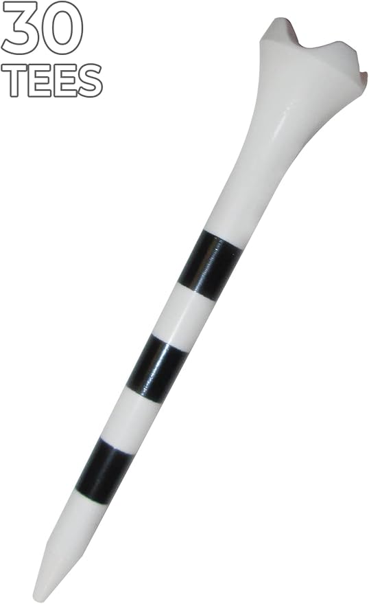 Pride Performance 3-1/4" Striped Golf Tee, 30 Count