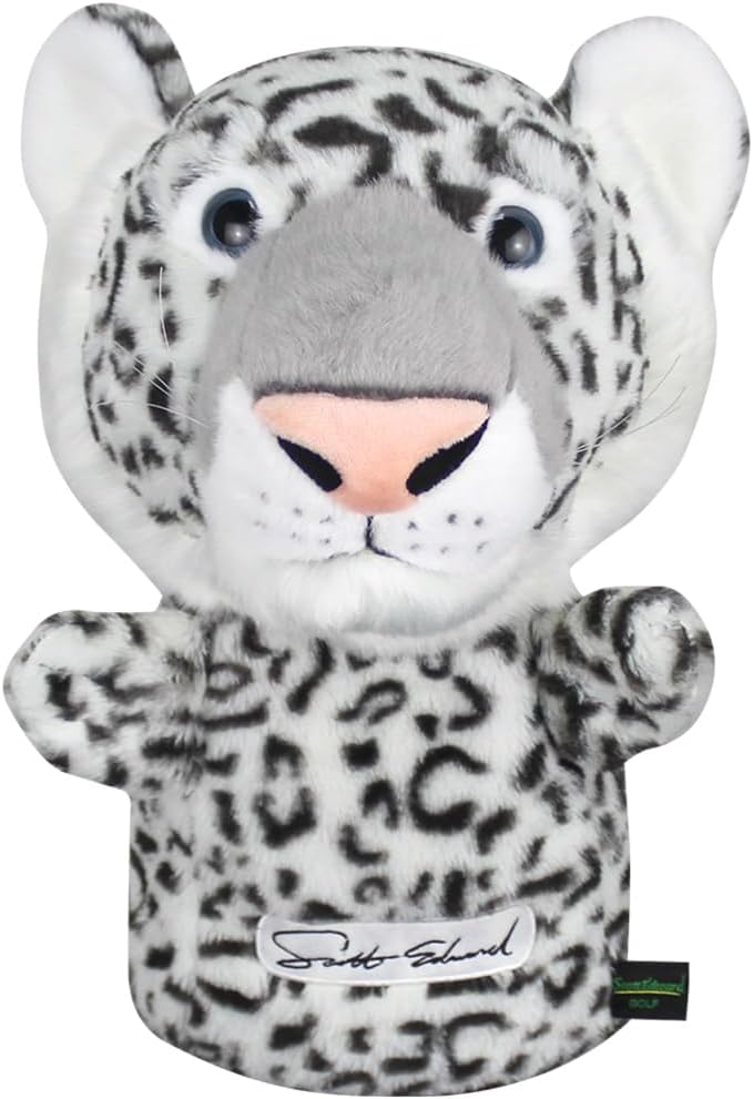 Scott Edward Golf Club Cover Fit Well for Driver or Fairway Wood Golf Club, Funny Cute Animal Design Soft Functional Golf Headcover Stylish Protection for Your Clubs for Men and Women