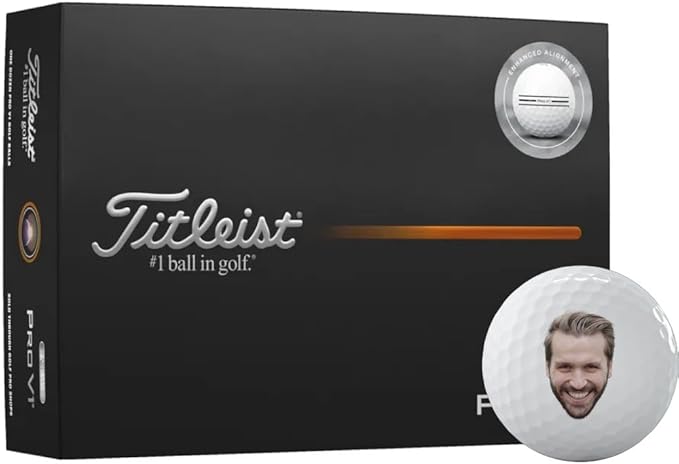 Titleist Pro V1 Enhanced Alignment Photo Golf Balls - 2025 Model